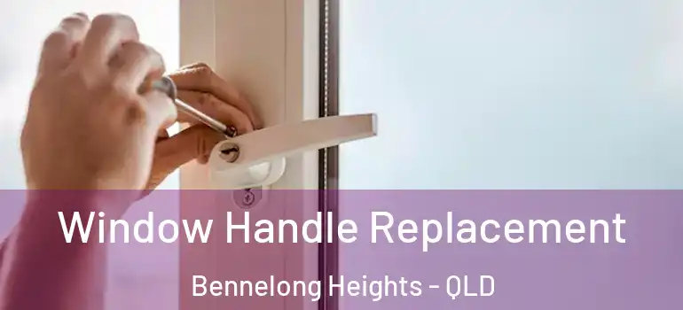  Window Handle Replacement Bennelong Heights - QLD