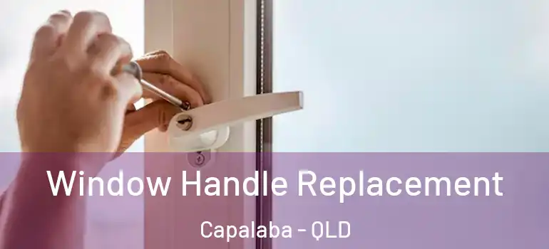  Window Handle Replacement Capalaba - QLD