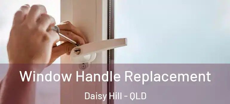  Window Handle Replacement Daisy Hill - QLD