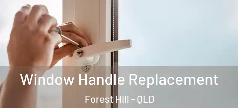  Window Handle Replacement Forest Hill - QLD