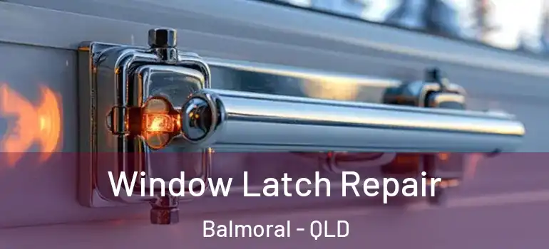  Window Latch Repair Balmoral - QLD
