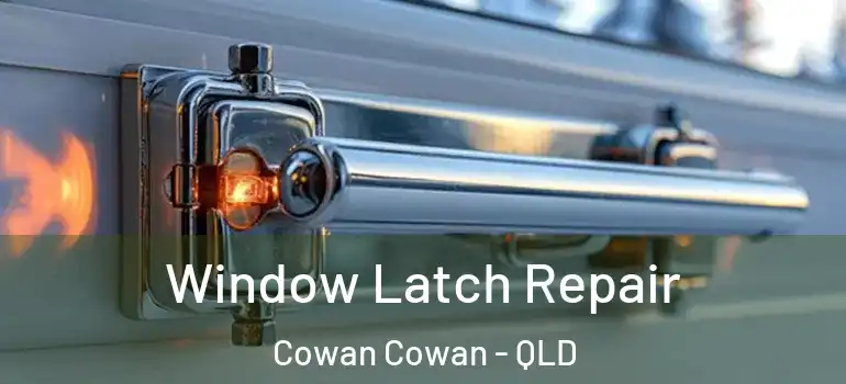  Window Latch Repair Cowan Cowan - QLD