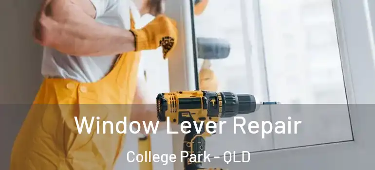  Window Lever Repair College Park - QLD