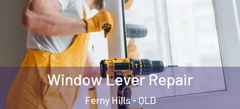  Window Lever Repair Ferny Hills - QLD