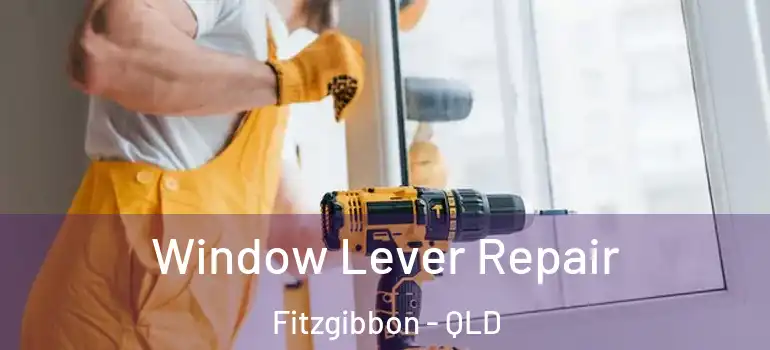  Window Lever Repair Fitzgibbon - QLD