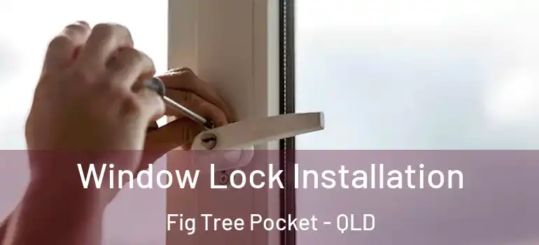  Window Lock Installation Fig Tree Pocket - QLD