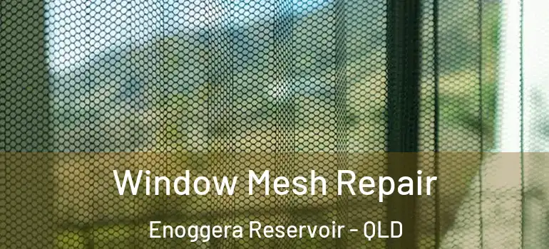  Window Mesh Repair Enoggera Reservoir - QLD