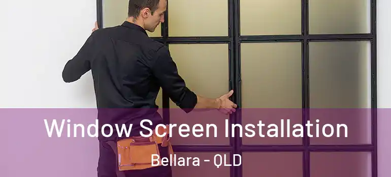  Window Screen Installation Bellara - QLD