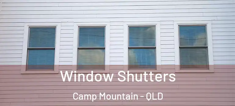  Window Shutters Camp Mountain - QLD