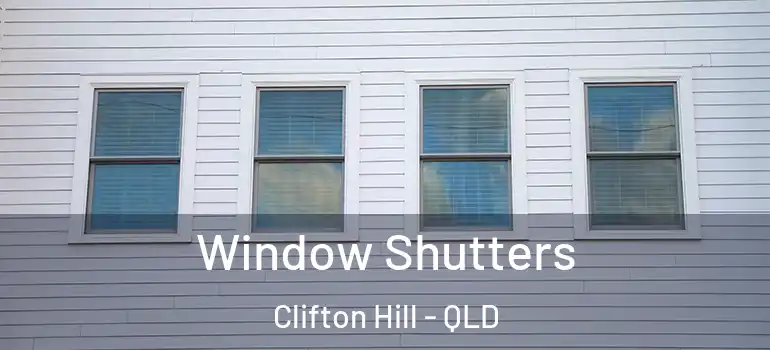  Window Shutters Clifton Hill - QLD