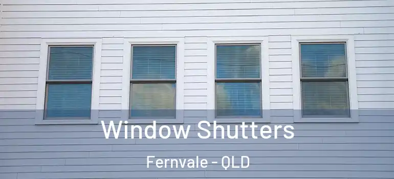 Window Shutters Fernvale - QLD