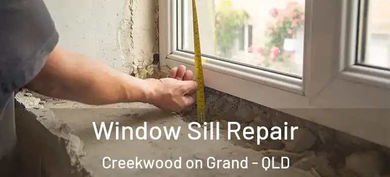  Window Sill Repair Creekwood on Grand - QLD