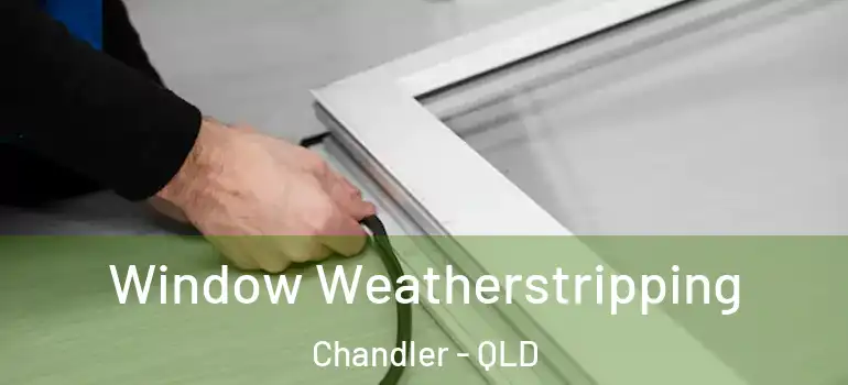  Window Weatherstripping Chandler - QLD