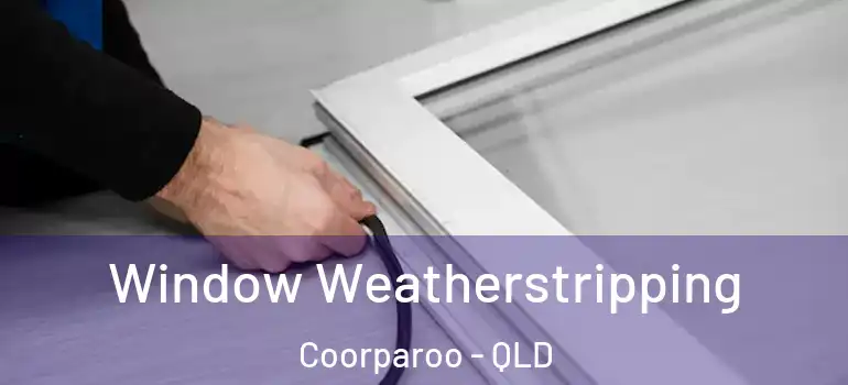  Window Weatherstripping Coorparoo - QLD
