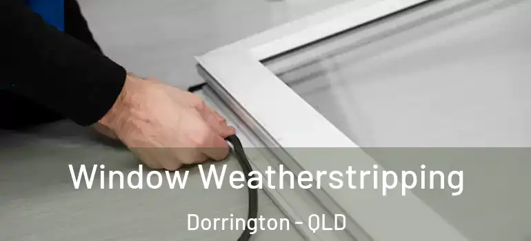  Window Weatherstripping Dorrington - QLD