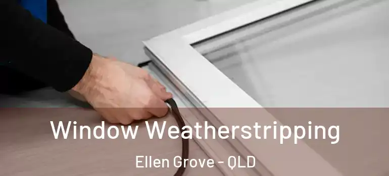  Window Weatherstripping Ellen Grove - QLD